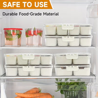 Portable Snack & Charcuterie Box with Lid — 4 or 8 Grid