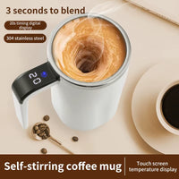 Electric Self-Mixing Mug — USB Rechargeable, 380ml